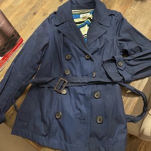 Navy trench coat - St. John’s Bay